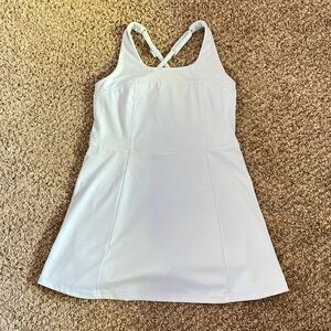 Violet Skye Girls Activewear Fit & Flare Dress L 10/12 Light Blue